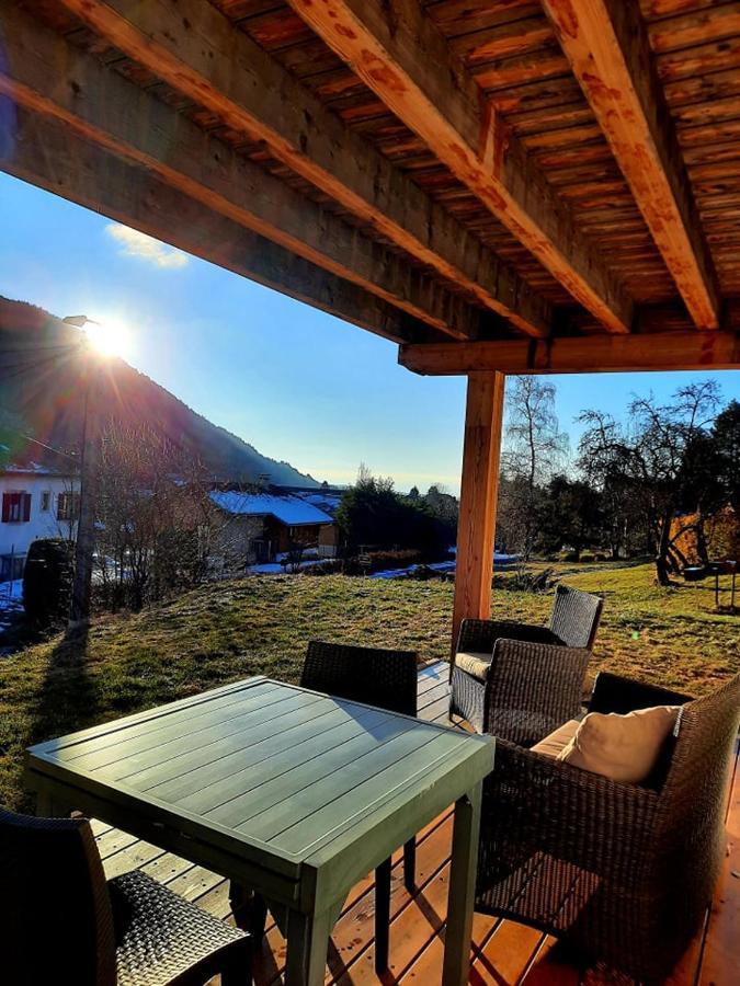 Votre Studio Balneo Bien-Etre A La Montagne Thollon-les-Memises 外观 照片